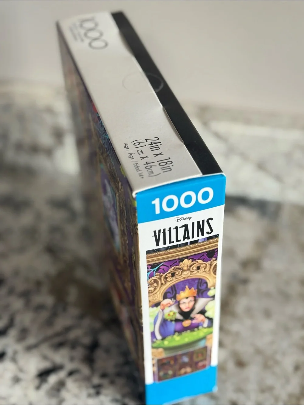 Disney Villains 1000 Pc Puzzle – Purple, Gold & Black Portrait Frames
